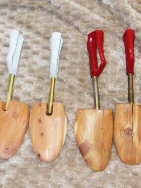 2 Sets - Vintage Florsheim Travel Tree Shoe Trees